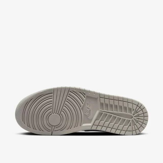 Nike Men's Air Jordan 1 Retro OG Shoes - Tech Grey / Muslin / Black / White - Image 7