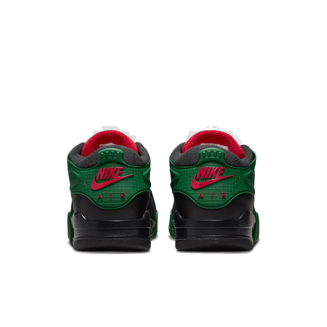 Nike Men's Air Jordan 4 Rm Shoes - Black / Gorge Green / University Red - Image 4