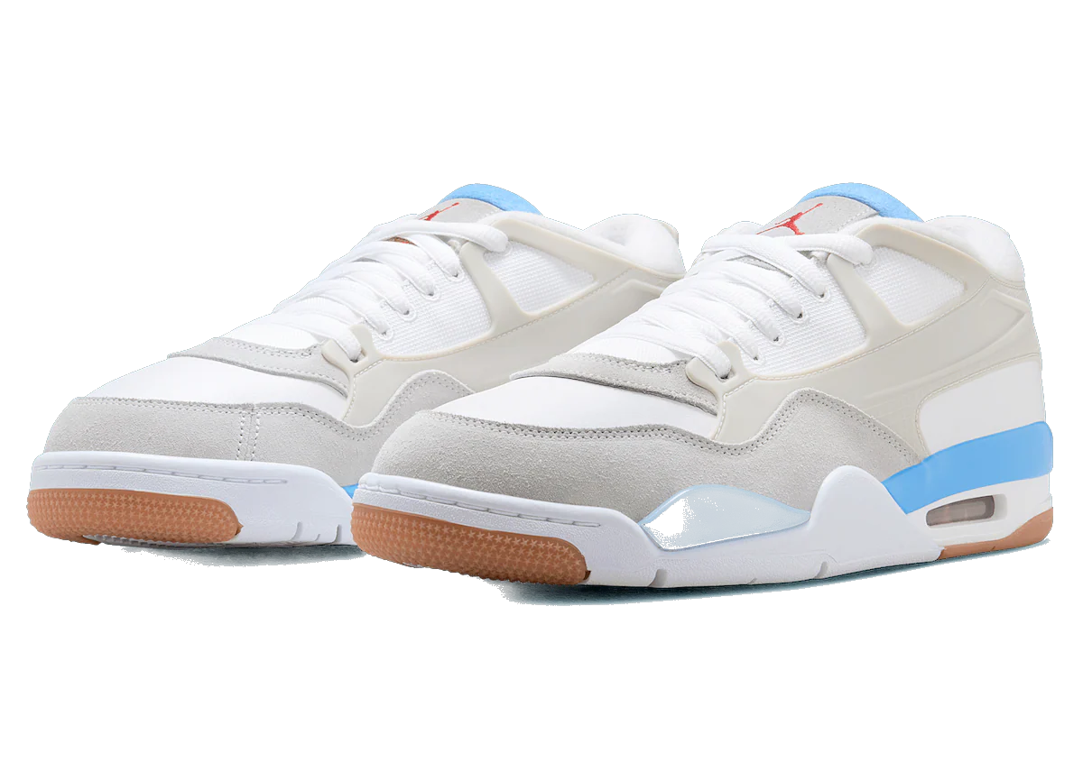 Nike Men's Air Jordan 4 Rm Shoes - White / University Blue - Image 2