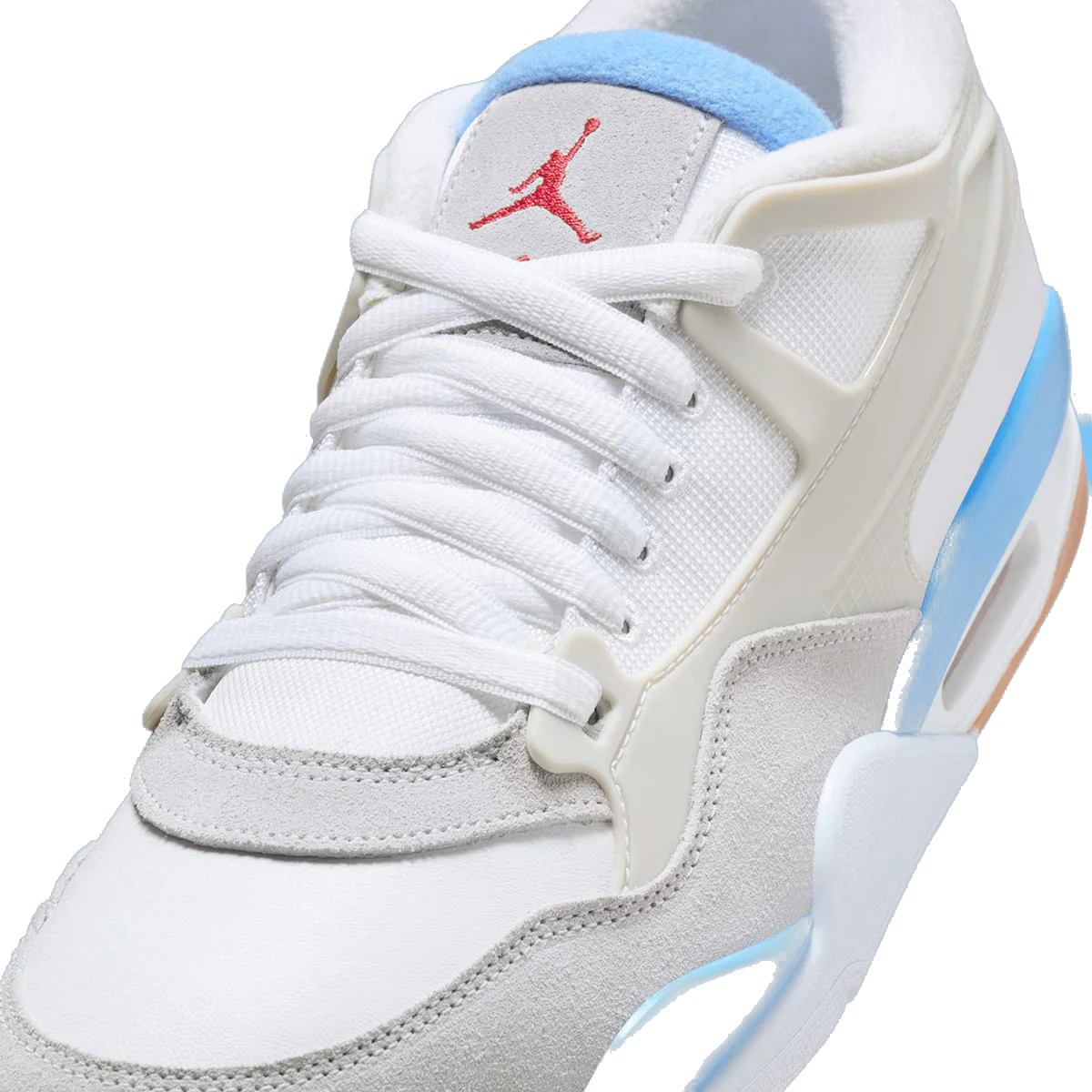Nike Men's Air Jordan 4 Rm Shoes - White / University Blue - Image 5