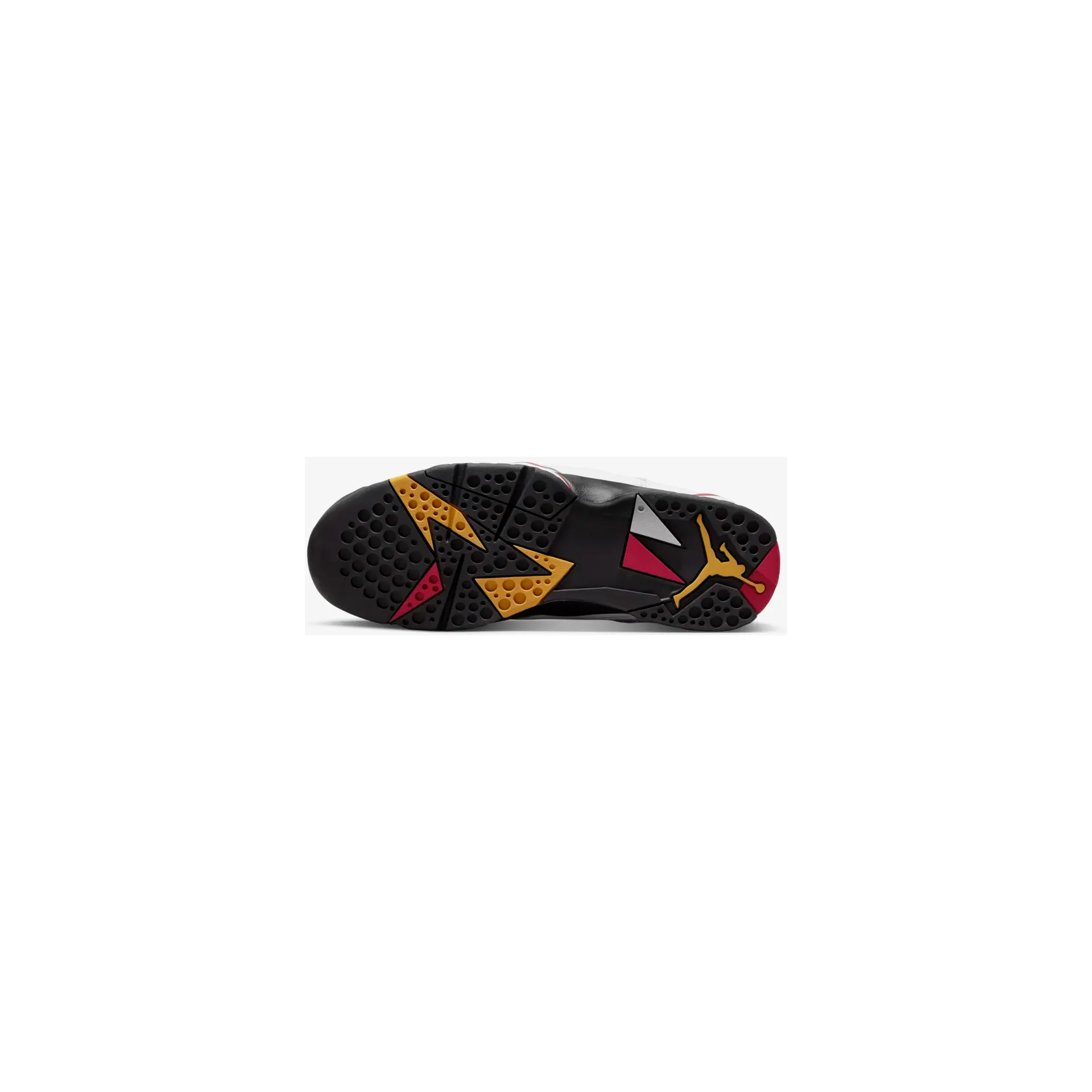 Nike Men's Air Jordan 7 Shoes - White / Black / Cardinal Red / Chutney - Image 7