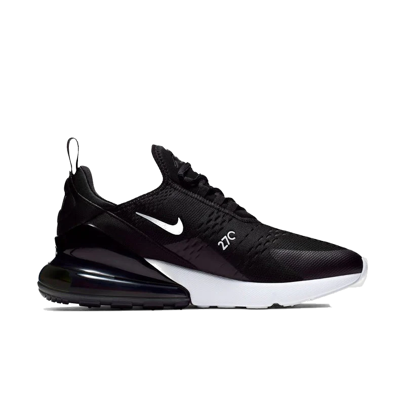 Nike Men's Air Max 270 Shoes - Black / White - Image 4
