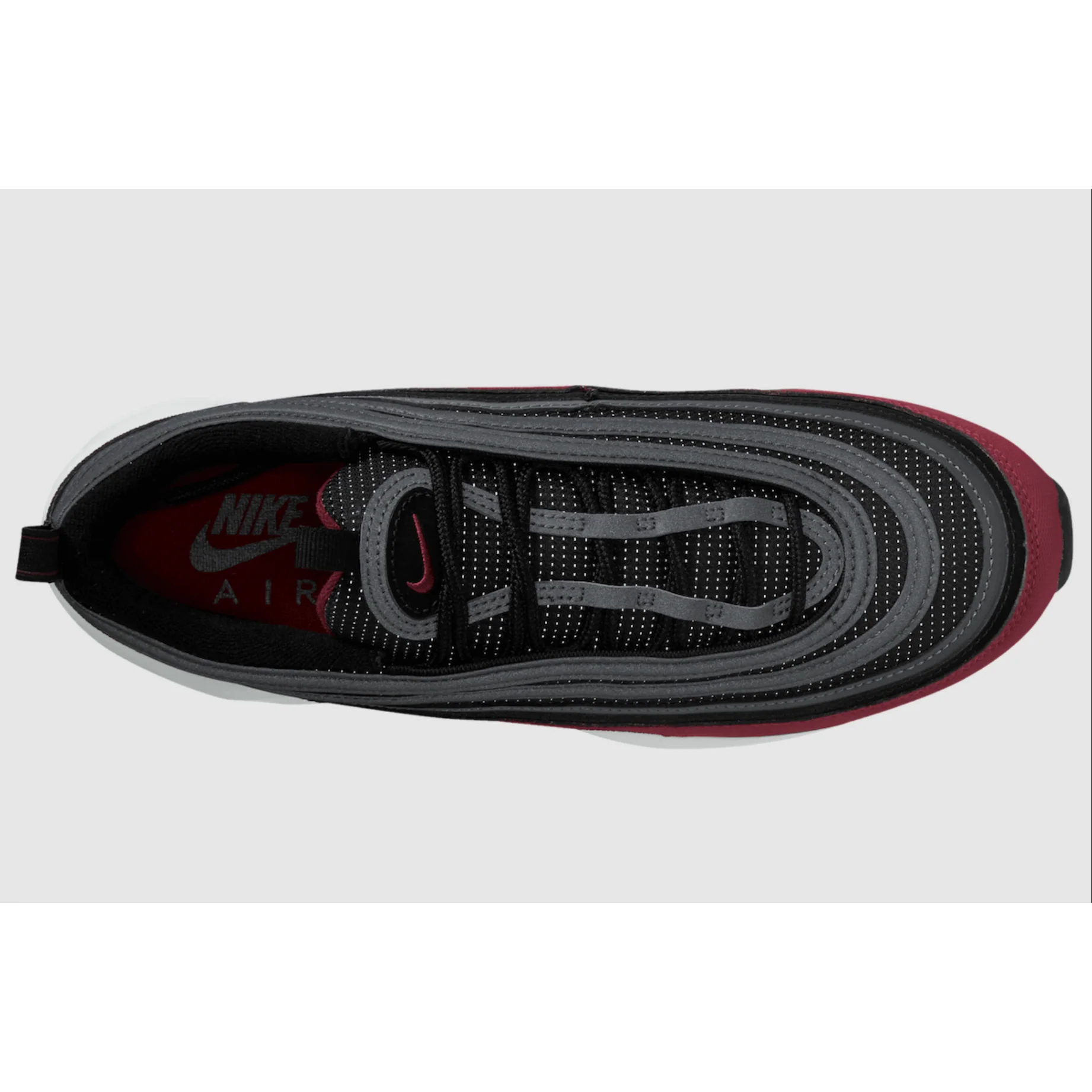 Nike Men's Air Max 97 Shoes - Team Red / Anthracite / Summit White - Image 3