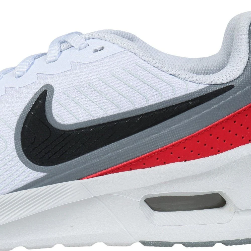 Nike Men's Air Max Nuaxis Shoes - Football Grey / Black / White / Gym Red - Image 3