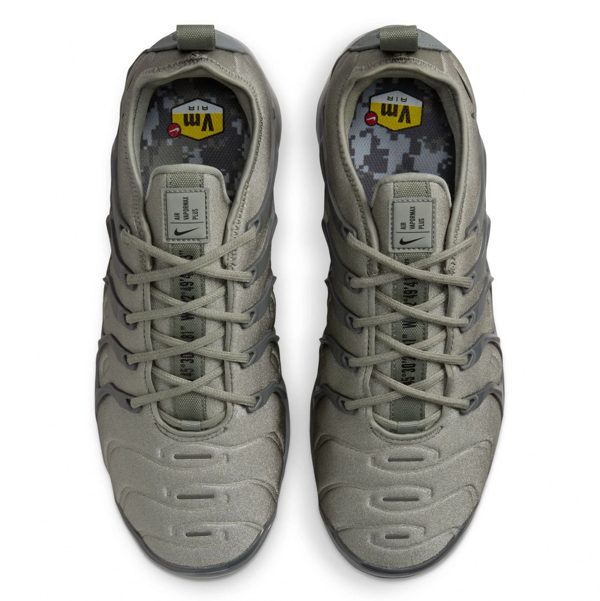 Nike Men's Air Vapormax Plus Shoes - Dark Stucco / Dark Grey / Anthracite / White - Image 5