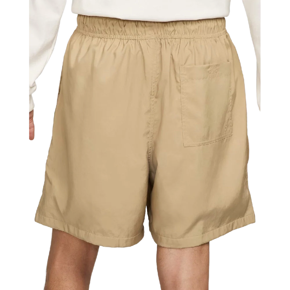 Nike Men's Club Woven Flow Shorts Apparel - Parachute Beige / White - Image 3
