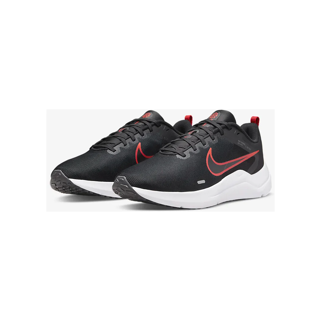 Nike Men's Downshifter 12 Shoes - Black / Dark Smoke Grey / Light Smoke Grey / White - Image 6