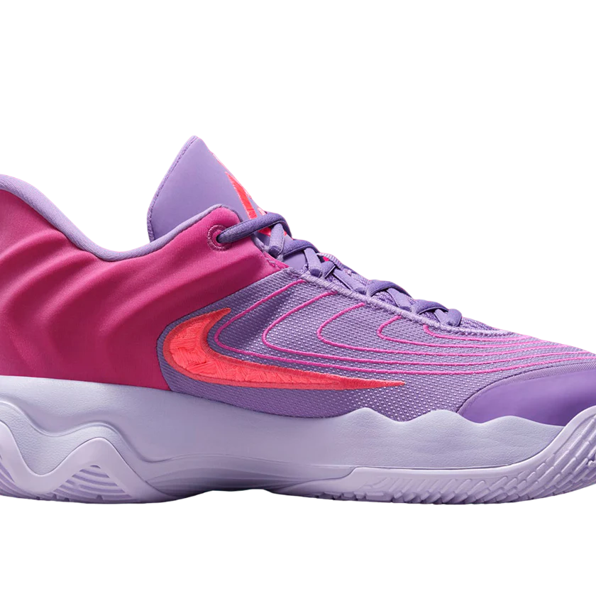 Nike Men's Giannis Immortality 4 Shoes - Black Raspberry / Hot Punch / Hot Fuchsia / Aster Pink - Image 7