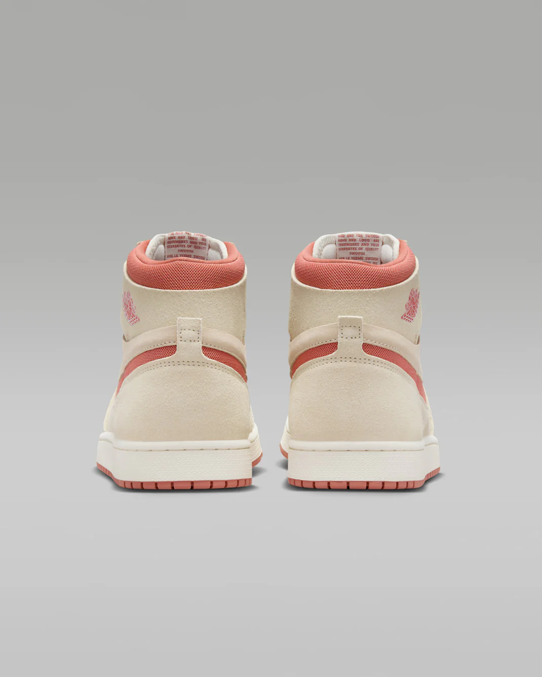 Nike Men's Jordan 1 High Zoom Air Cmft 2 Shoes - Sail / Burnt Sunrise / Sail / Terra Blush - Image 6