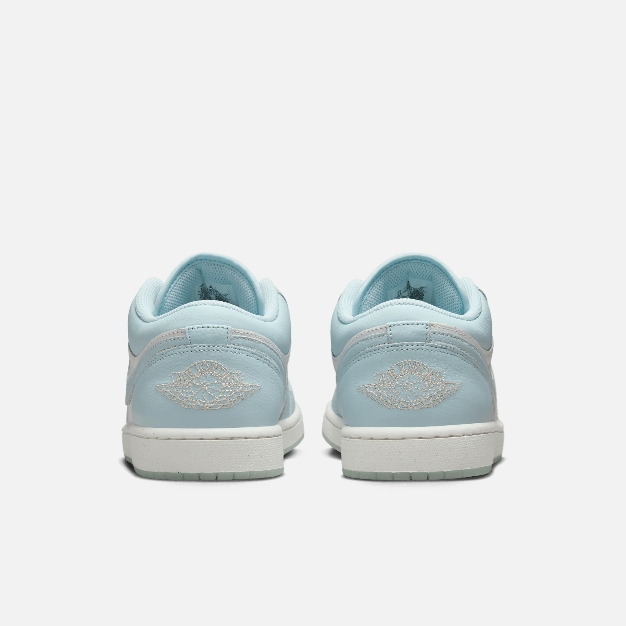 Nike Men's Jordan 1 Low Se Shoes - Glacier Blue / Summit White / Guava Ice / Sea Glass - Image 5
