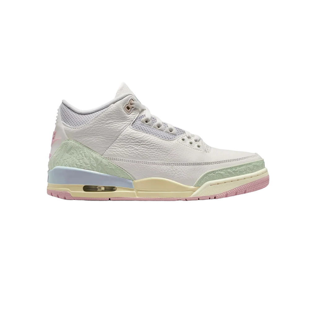 Nike Men's Jordan 3 Retro Spring Is In The Air Shoes - Sail / Jade Aura / Aura / Iced Carmine