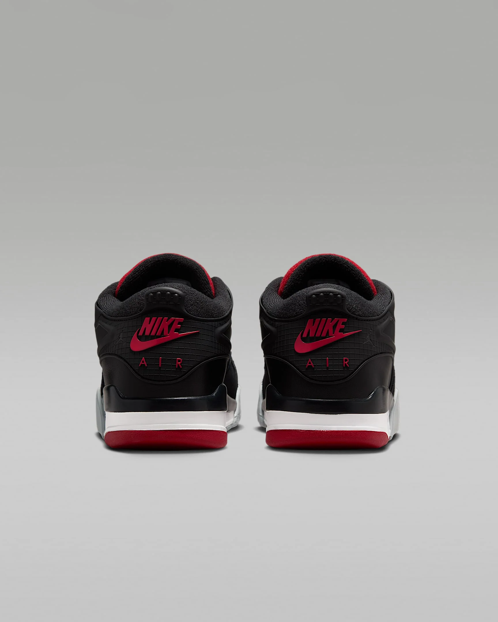 Nike Men's Jordan 4 Rm Shoes - Black / Varsity Red / Wolf Grey / White - Image 4