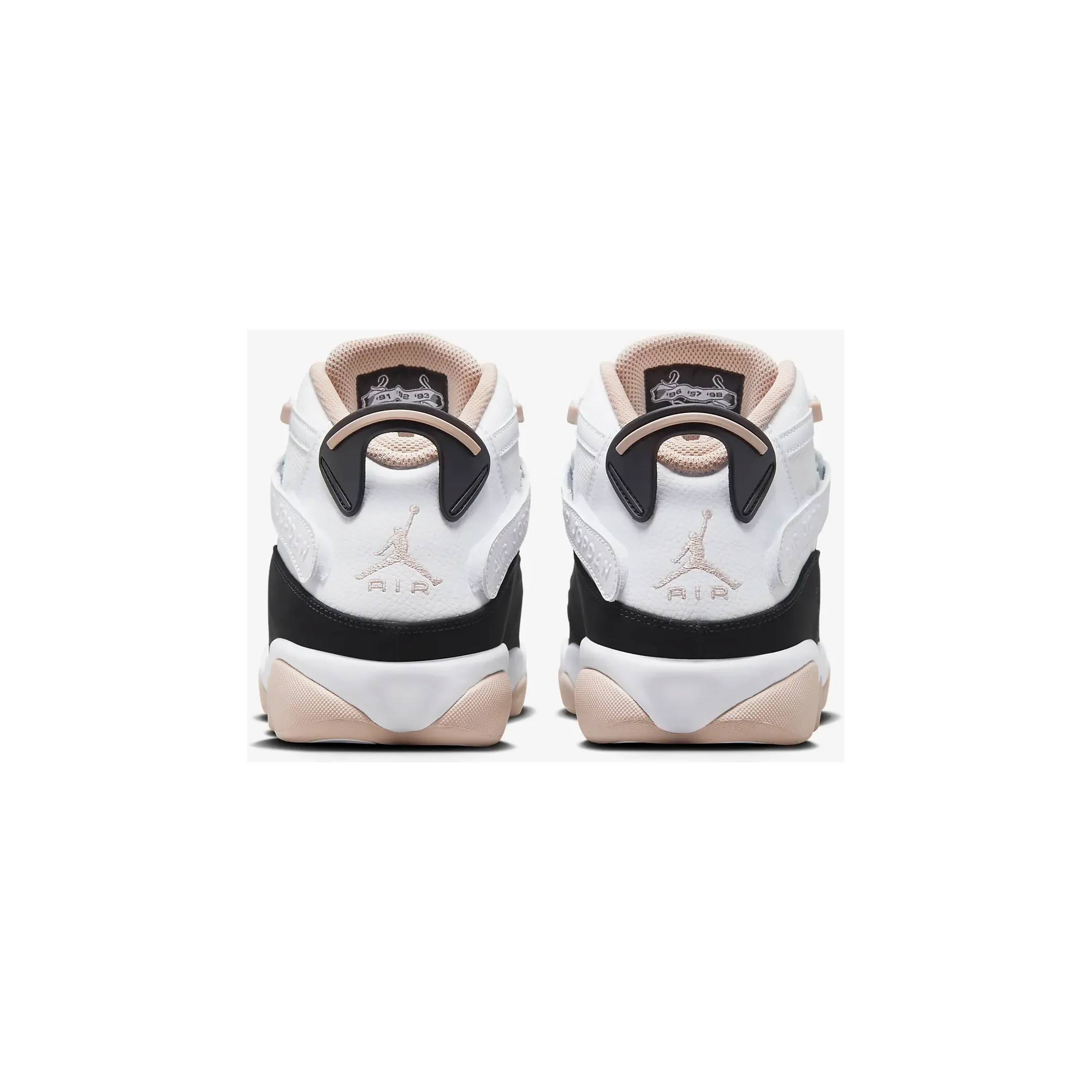 Nike Men's Jordan 6 Rings Shoes - White / Fossil Stone / Black - Image 7