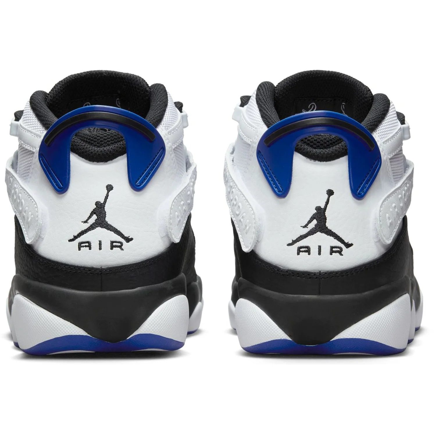Nike Men's Jordan 6 Rings Shoes - White / Game Royal Blue / Black - Image 3
