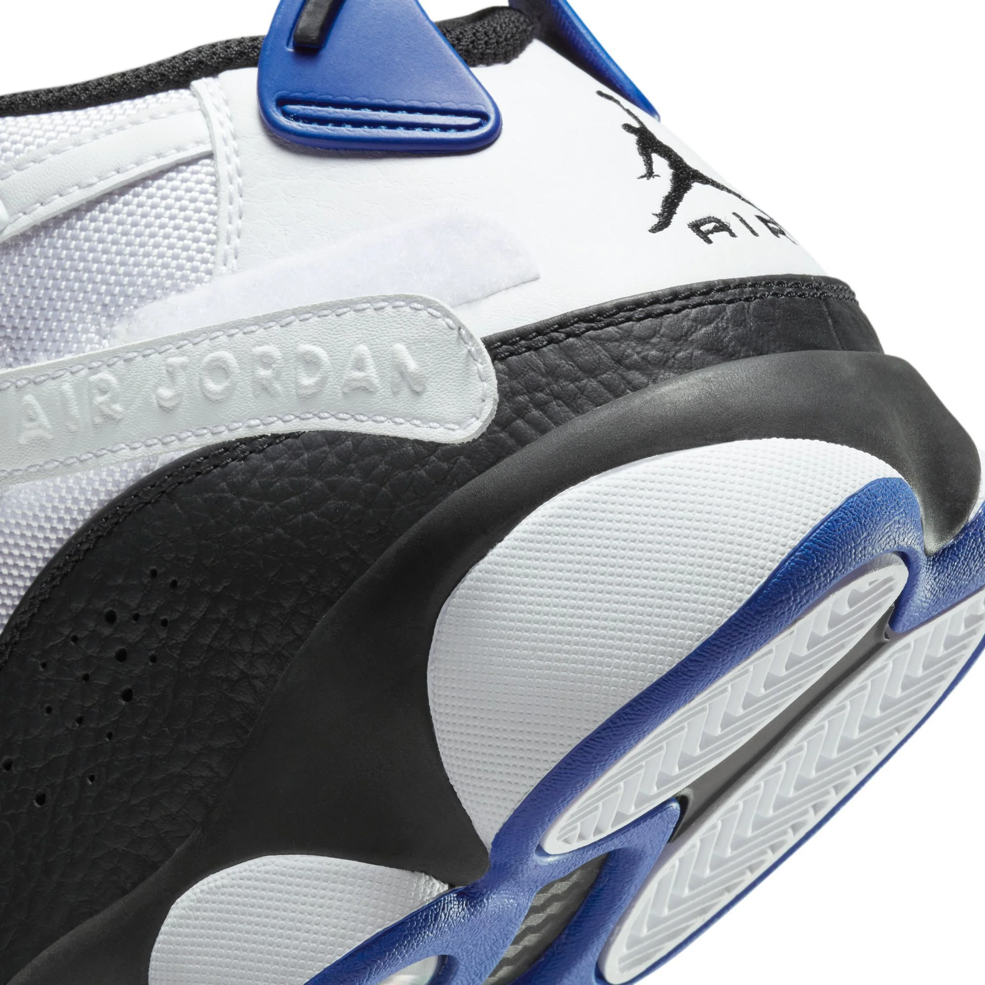 Nike Men's Jordan 6 Rings Shoes - White / Game Royal Blue / Black - Image 7