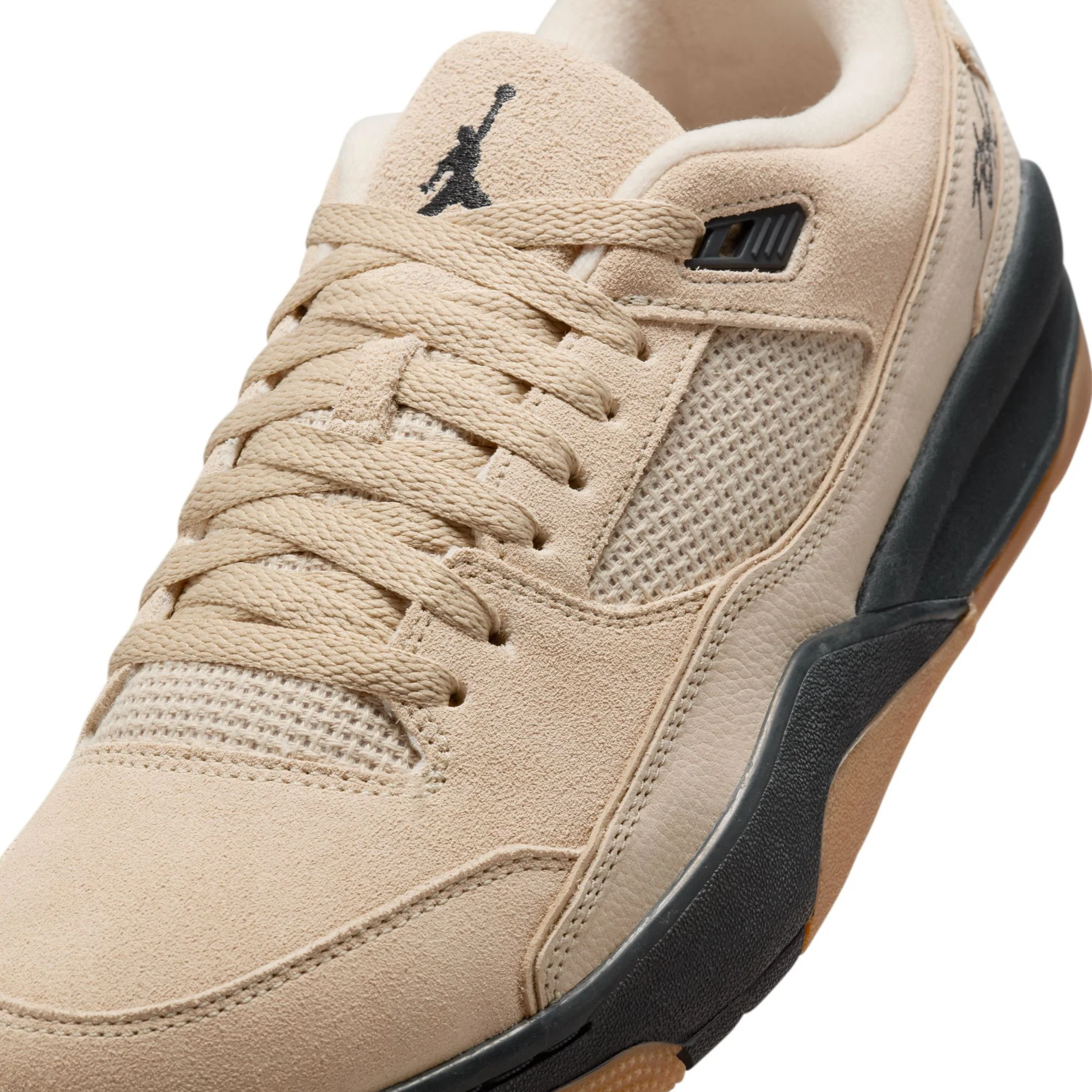 Nike Men's Jordan Flight Court Shoes - Rattan / Anthracite - Image 8