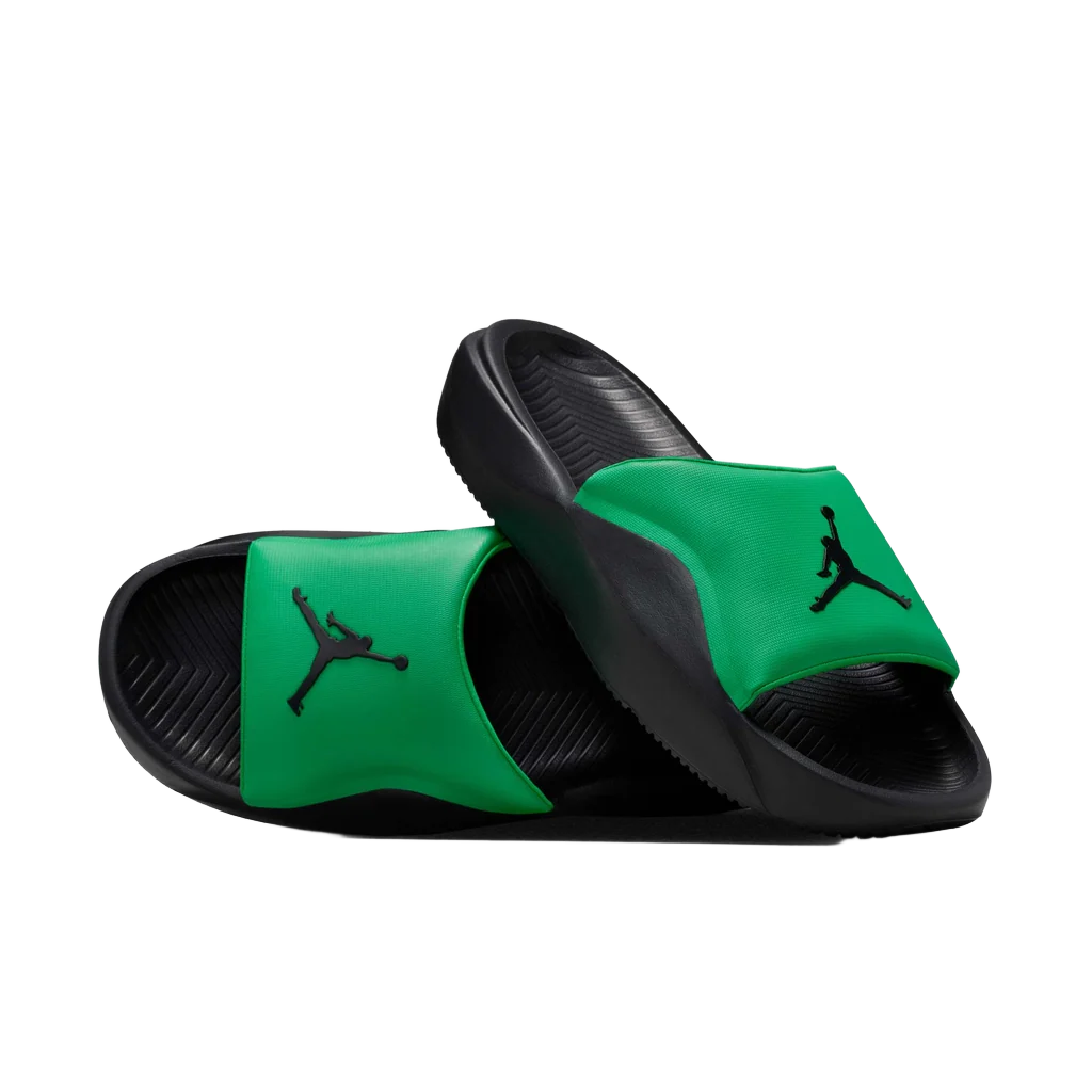 Nike Men's Jordan Franchise Slide Shoes - Lucky Green / Black - Image 2