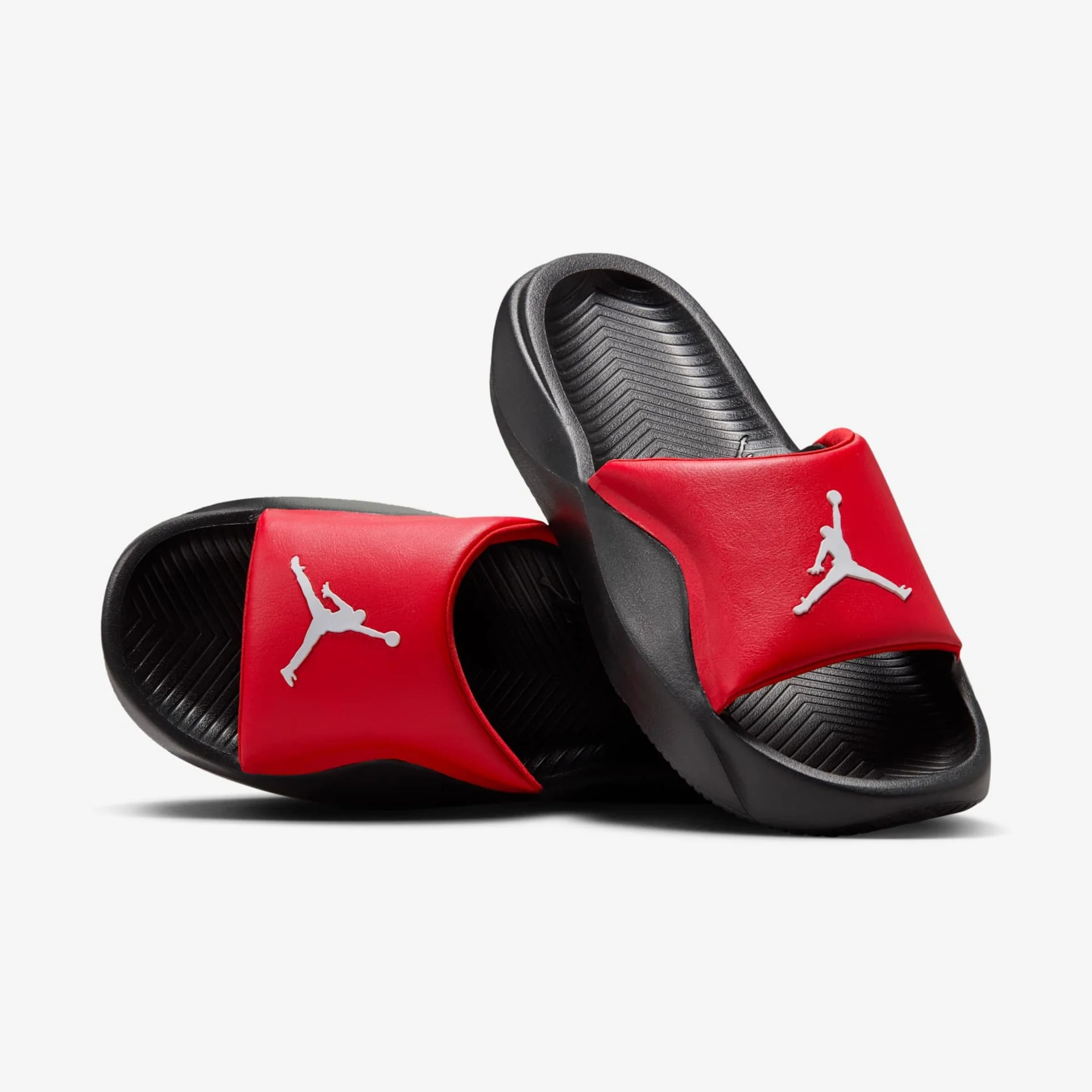 Nike Men's Jordan Franchise Slide Shoes - Varsity Red / Black / White - Image 2