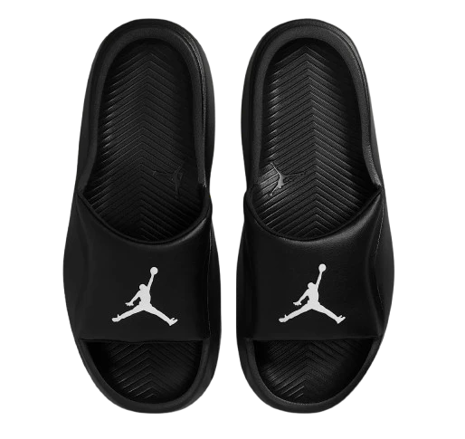 Nike Men's Jordan Franchise Slides - Black / White
