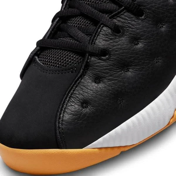 Nike Men's Jordan Jumpman Team II Black Taxi Shoes - Black / Yellow - Image 5