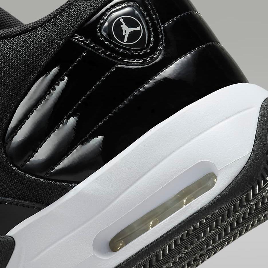 Nike Men's Jordan Max Aura 6 Shoes - Black / White - Image 9