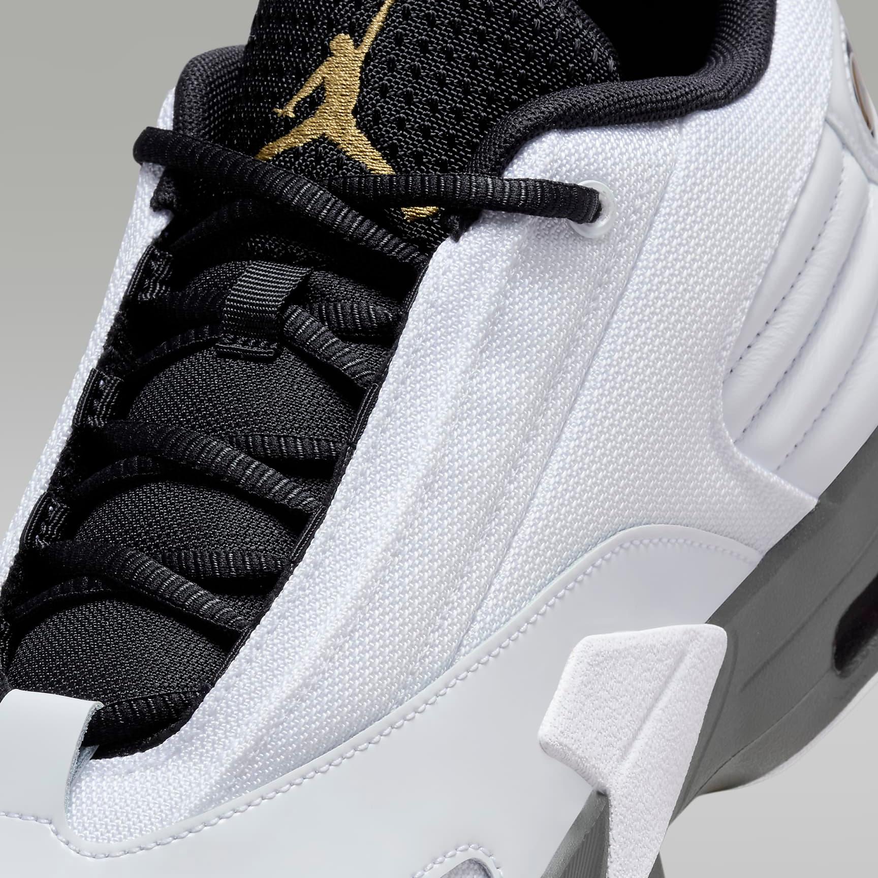 Nike Men's Jordan Max Aura 6 Shoes - White / Black / Metallic Gold - Image 9