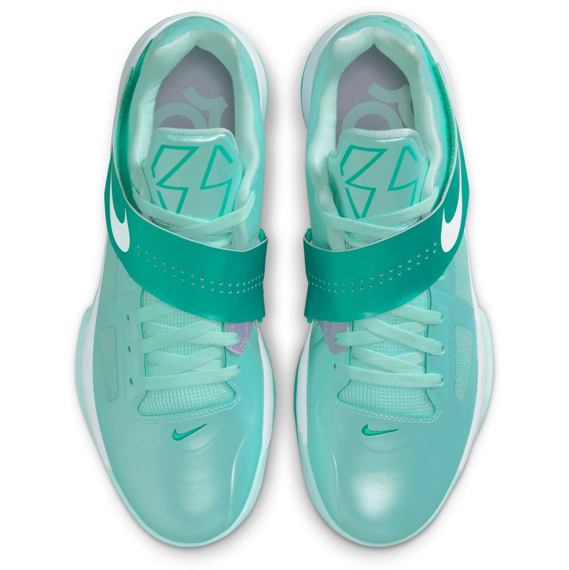 Nike Men's Kd 4 Shoes - Mint Candy / White / New Green - Image 3