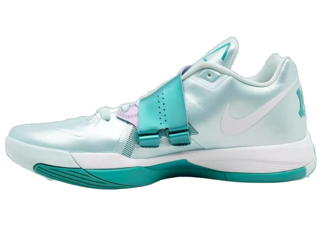 Nike Men's Kd 4 Shoes - Mint Candy / White / New Green - Image 5
