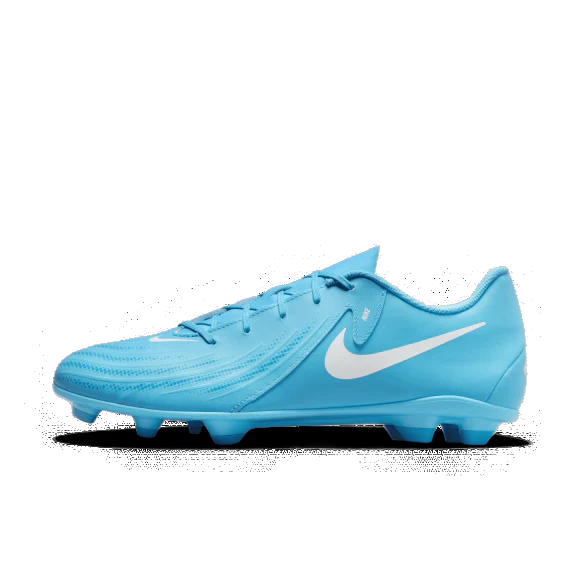 Nike Men's Phantom Gx Ii Club Soccer Shoes - Blue Fury / White - Image 2