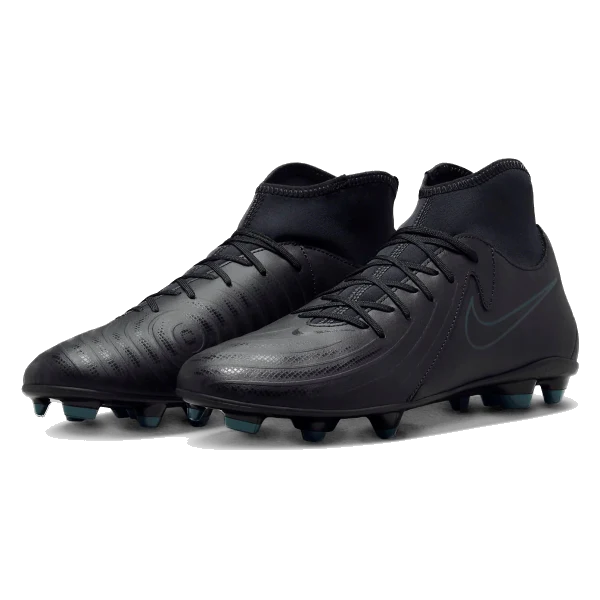 Nike Men's Phantom Luna 2 Club Soccer Shoes - Black / Deep Jungle - Image 2