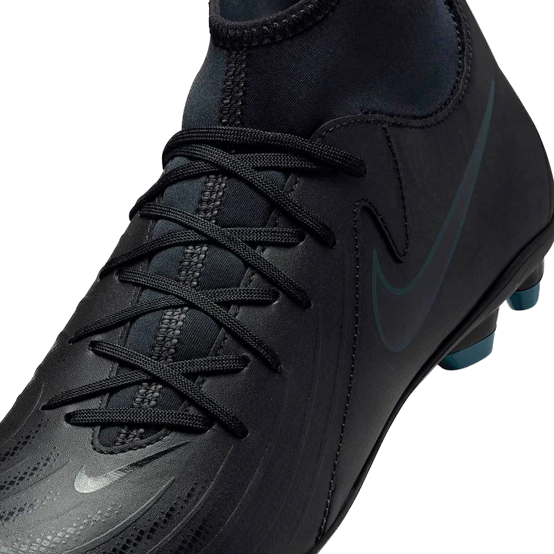 Nike Men's Phantom Luna 2 Club Soccer Shoes - Black / Deep Jungle - Image 6