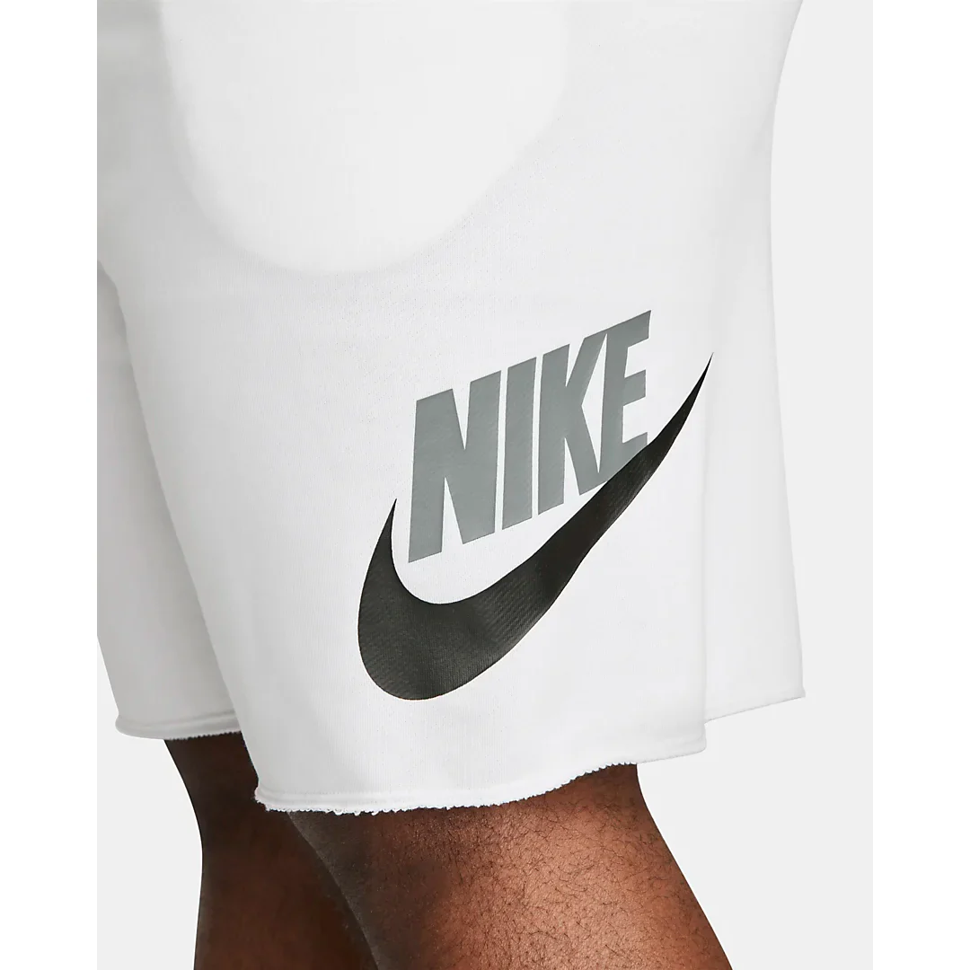 Nike Men's Sportswear Sport Essentials Shorts - White / Black - Image 12