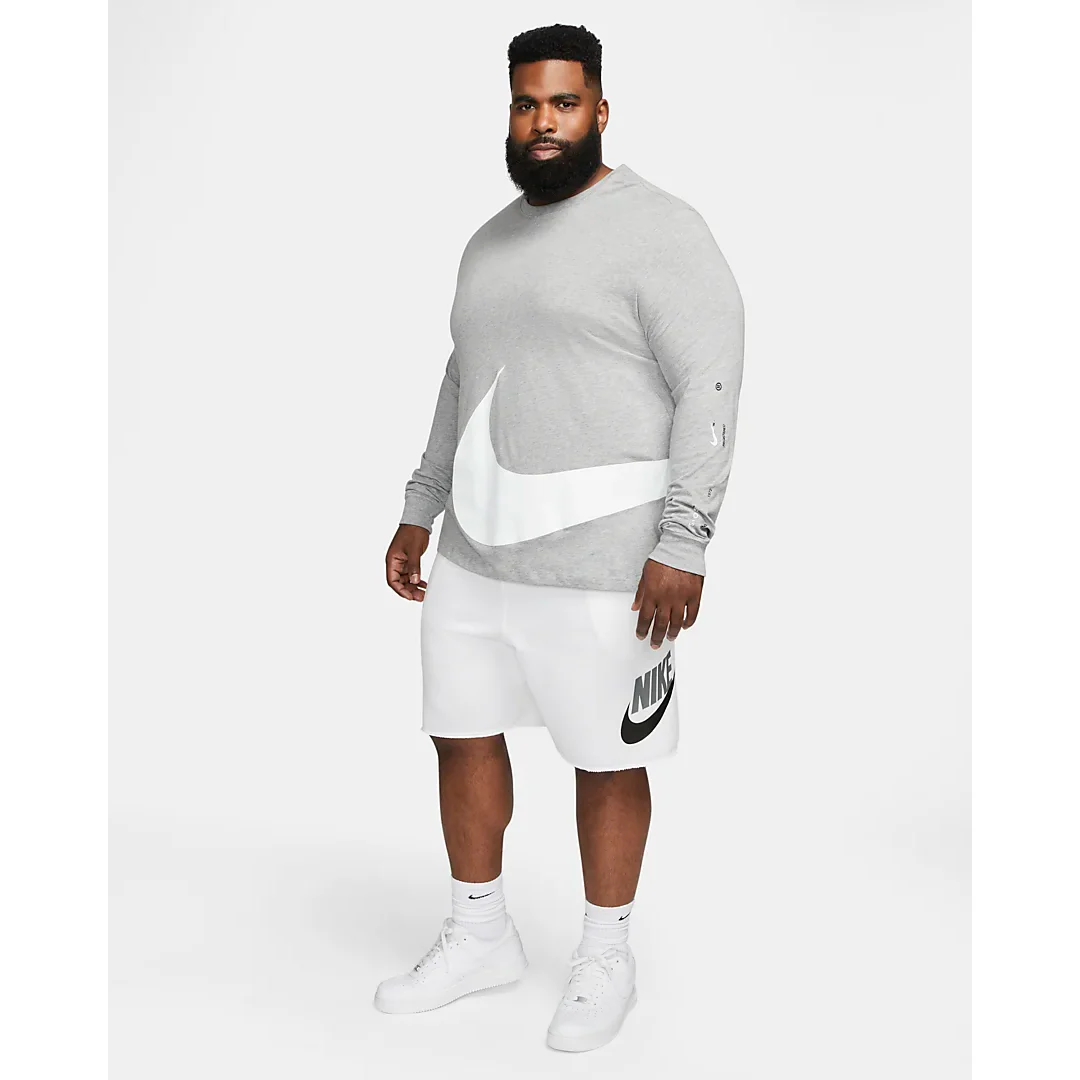 Nike Men's Sportswear Sport Essentials Shorts - White / Black - Image 14