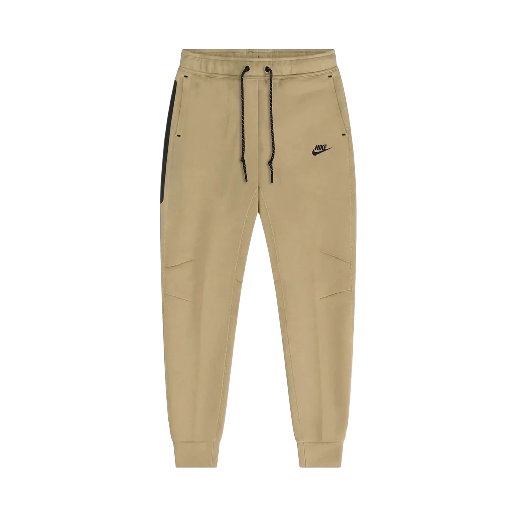 Nike Men's Tech Fleece Joggers Apparel - Neutral Olive / Black - Image 3