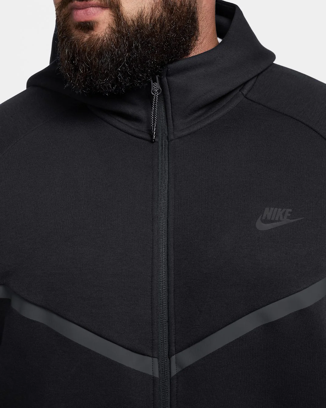 Nike Men's Tech Fleece Windrunner Full-Zip Jacket - Black - Image 16