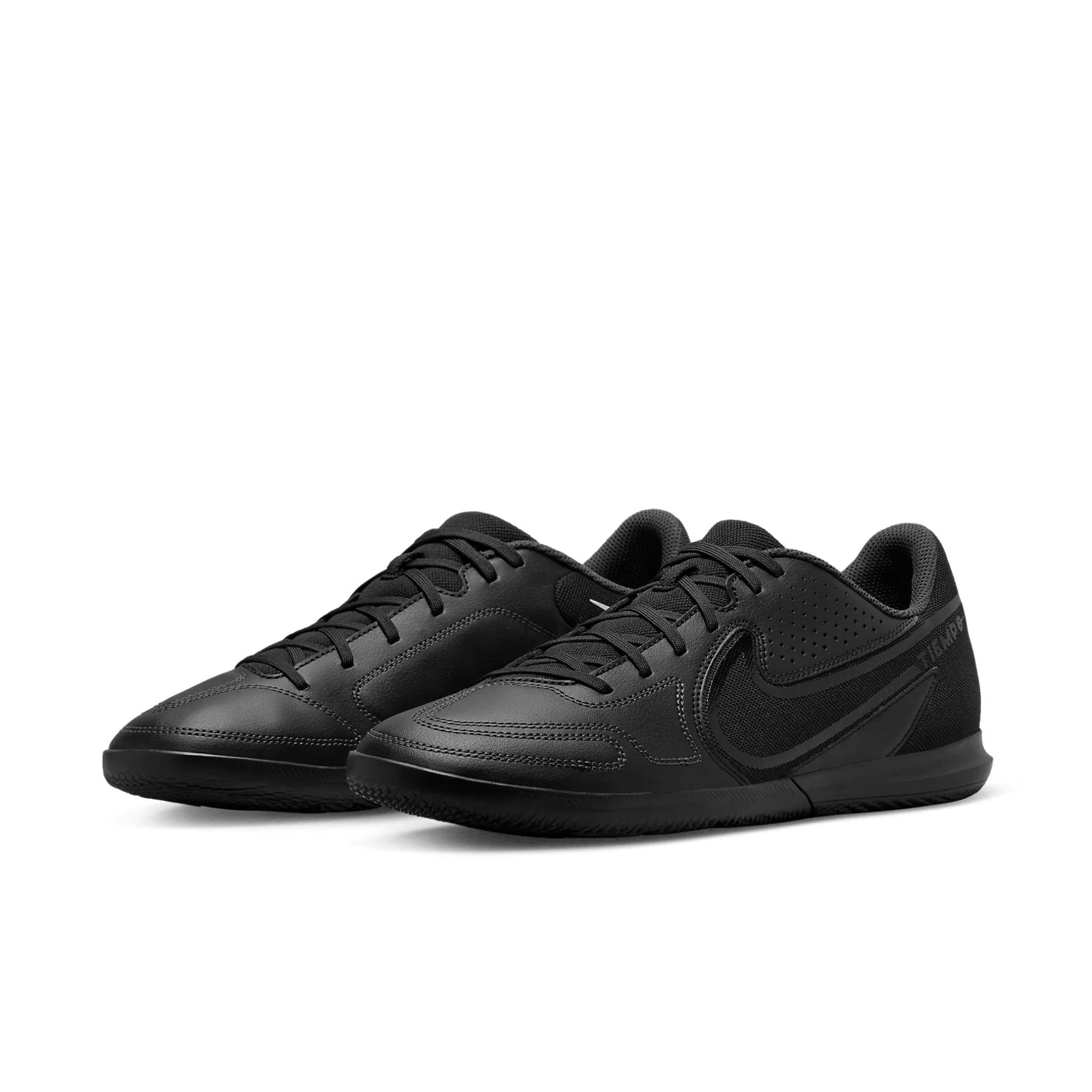 Nike Men's Tiempo Legend 9 Club Ic Soccer Shoes - Black / Summit White / Light Photo Blue - Image 2