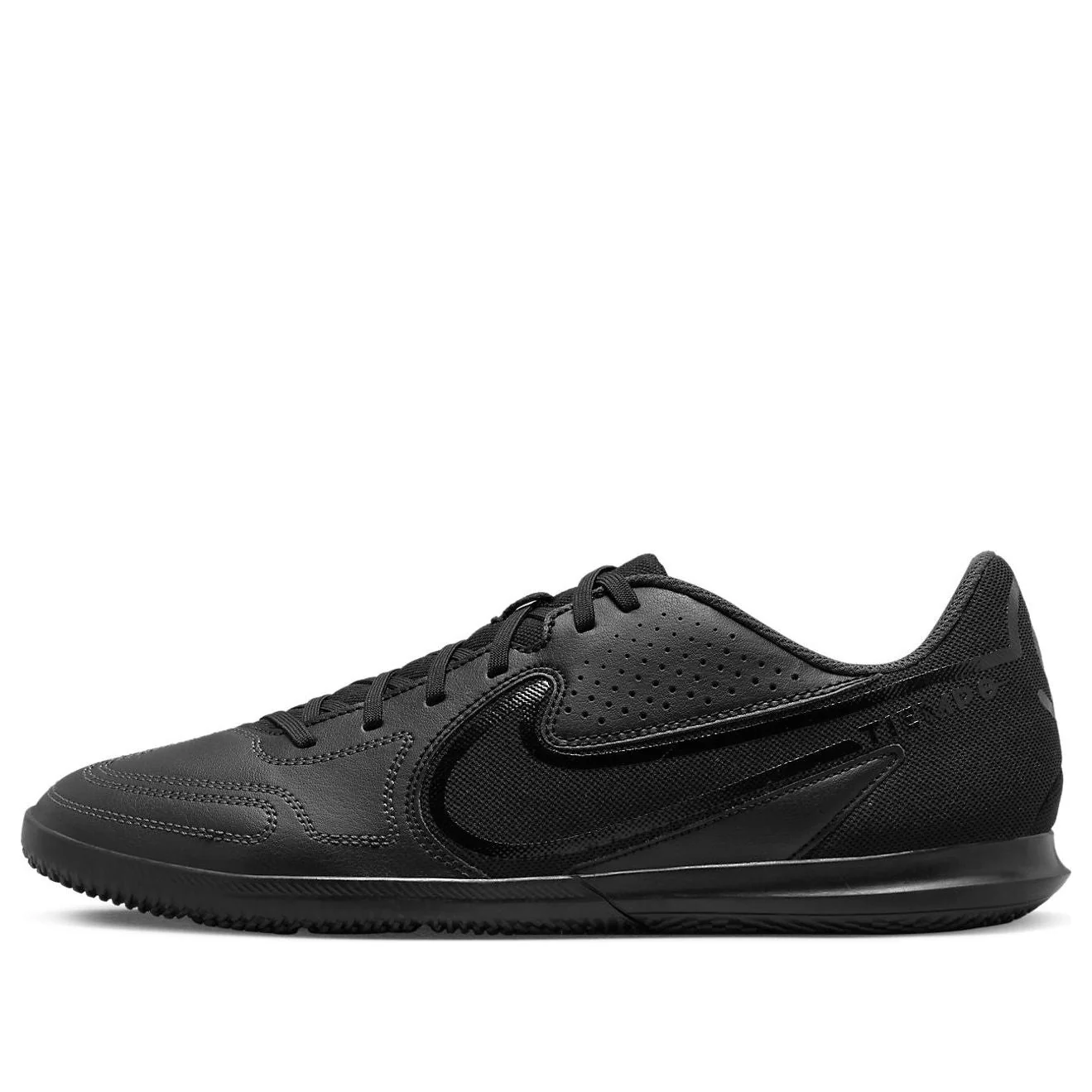Nike Men's Tiempo Legend 9 Club Ic Soccer Shoes - Black / Summit White / Light Photo Blue - Image 3