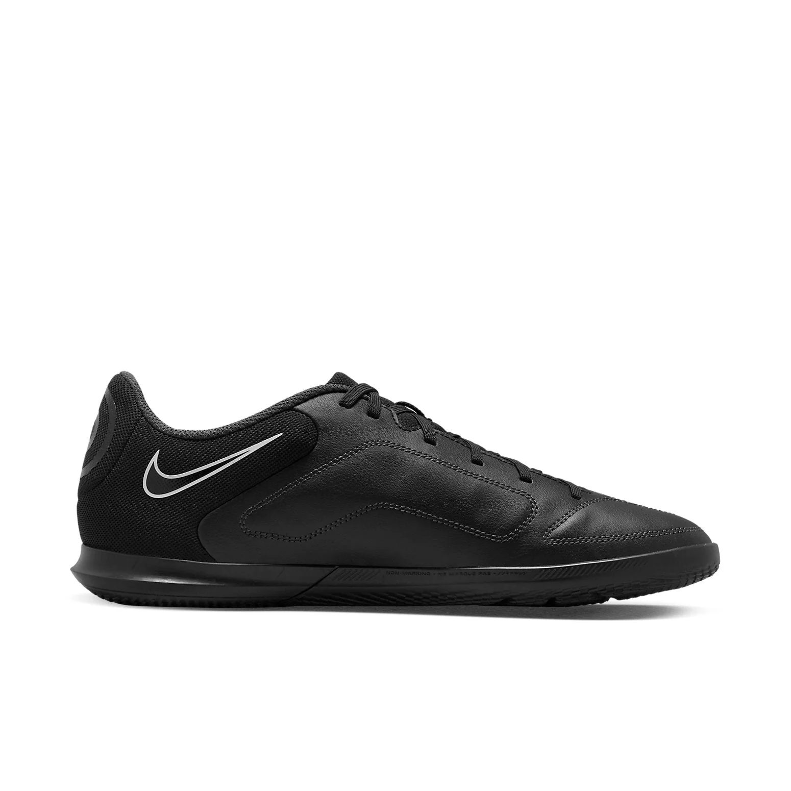 Nike Men's Tiempo Legend 9 Club Ic Soccer Shoes - Black / Summit White / Light Photo Blue - Image 4
