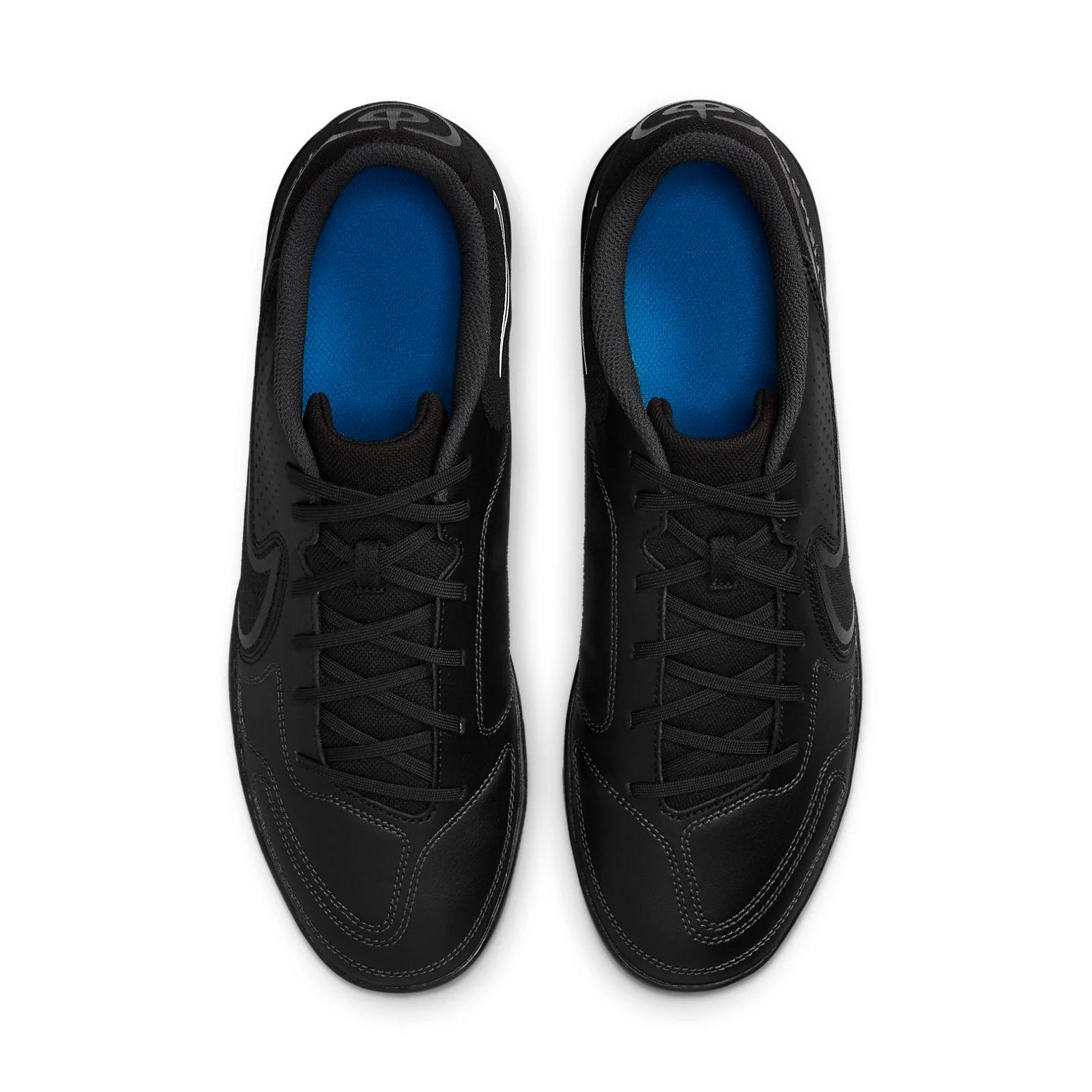 Nike Men's Tiempo Legend 9 Club Ic Soccer Shoes - Black / Summit White / Light Photo Blue - Image 5