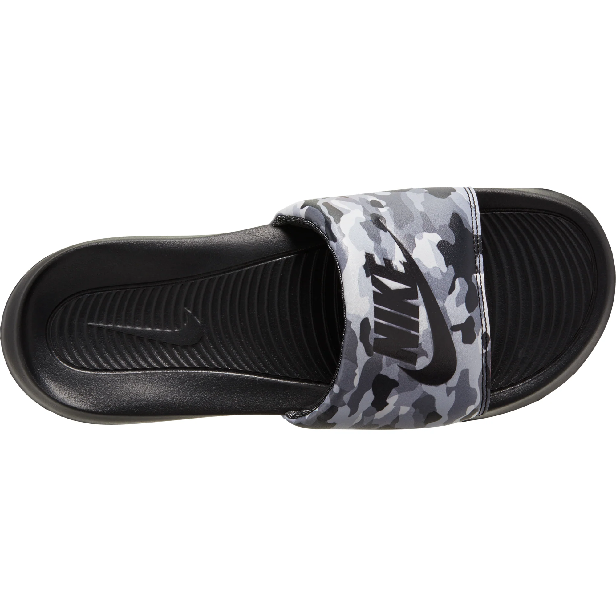 Nike Men's Victori One Slides - Black / Gray Camo - Image 4