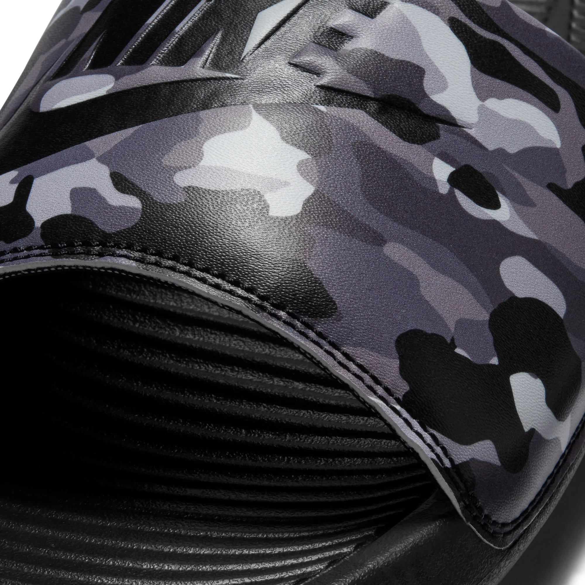 Nike Men's Victori One Slides - Black / Gray Camo - Image 6