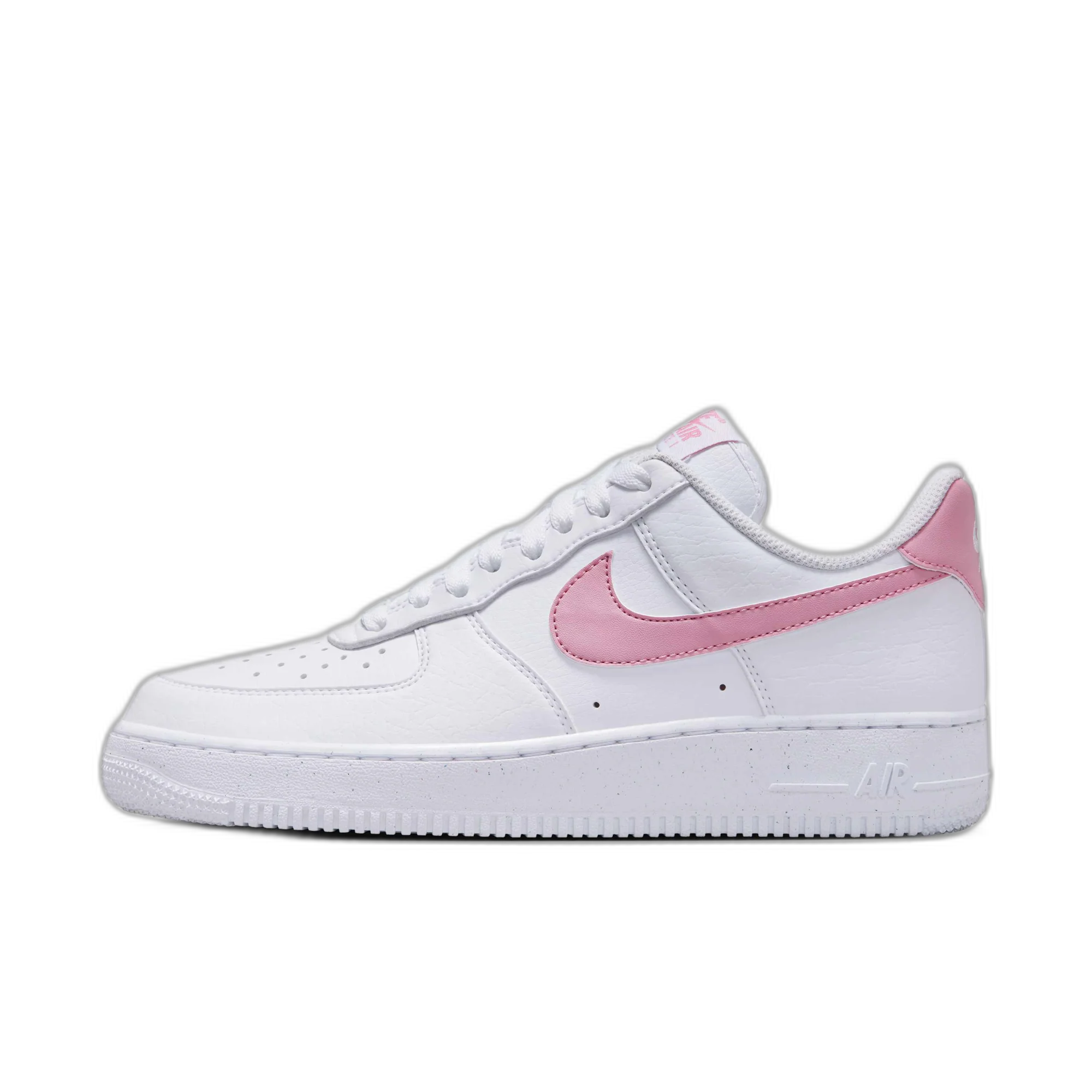 Nike Women's Air Force 1 '07 Next Nature Shoes - White / Elemental Pink - Image 3