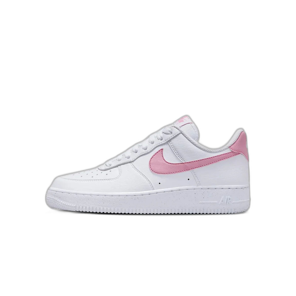 Nike Women's Air Force 1 '07 Next Nature Shoes - White / Elemental Pink - Image 5