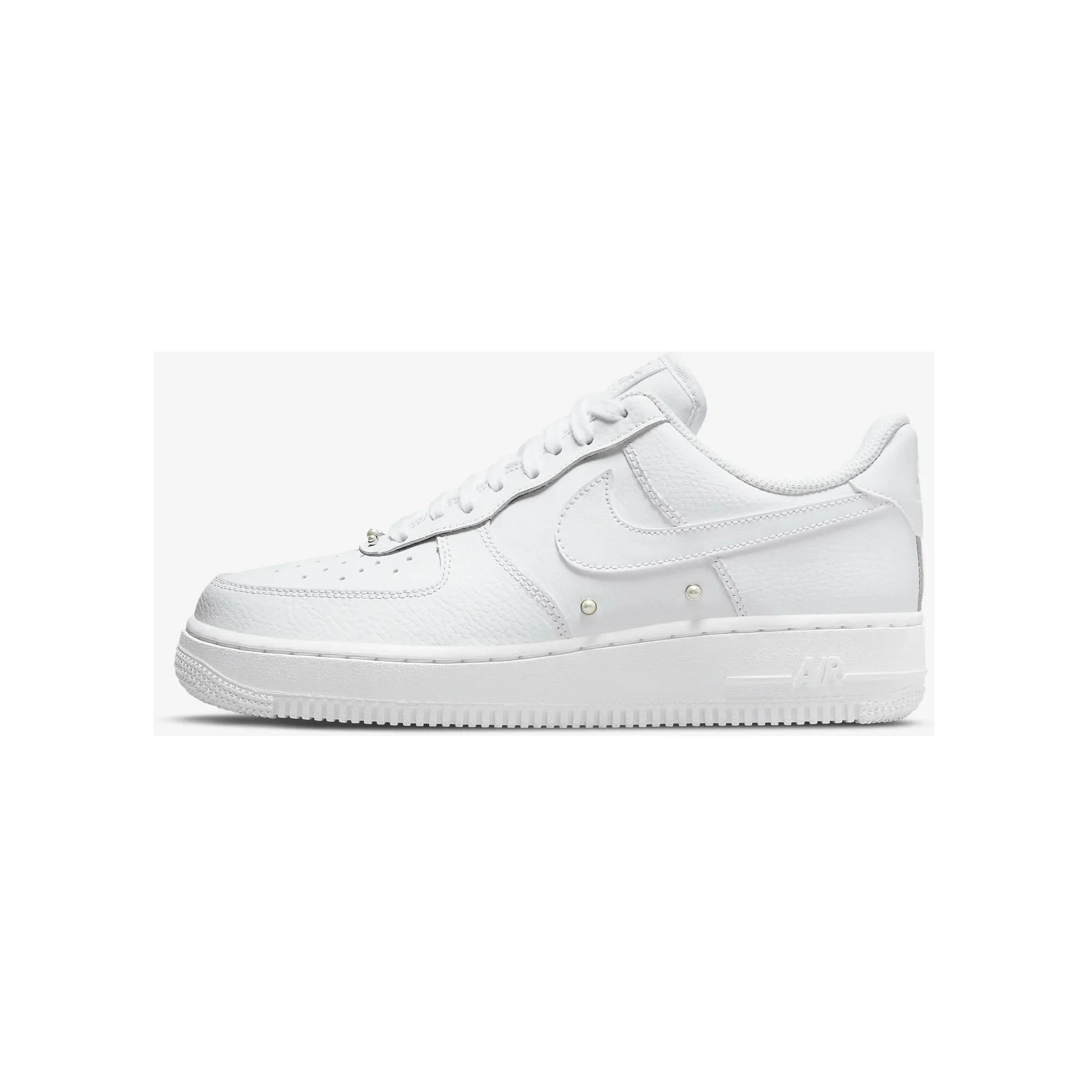 Nike Women's Air Force 1 '07 SE Shoes - White / Metallic Silver / Black - Image 2