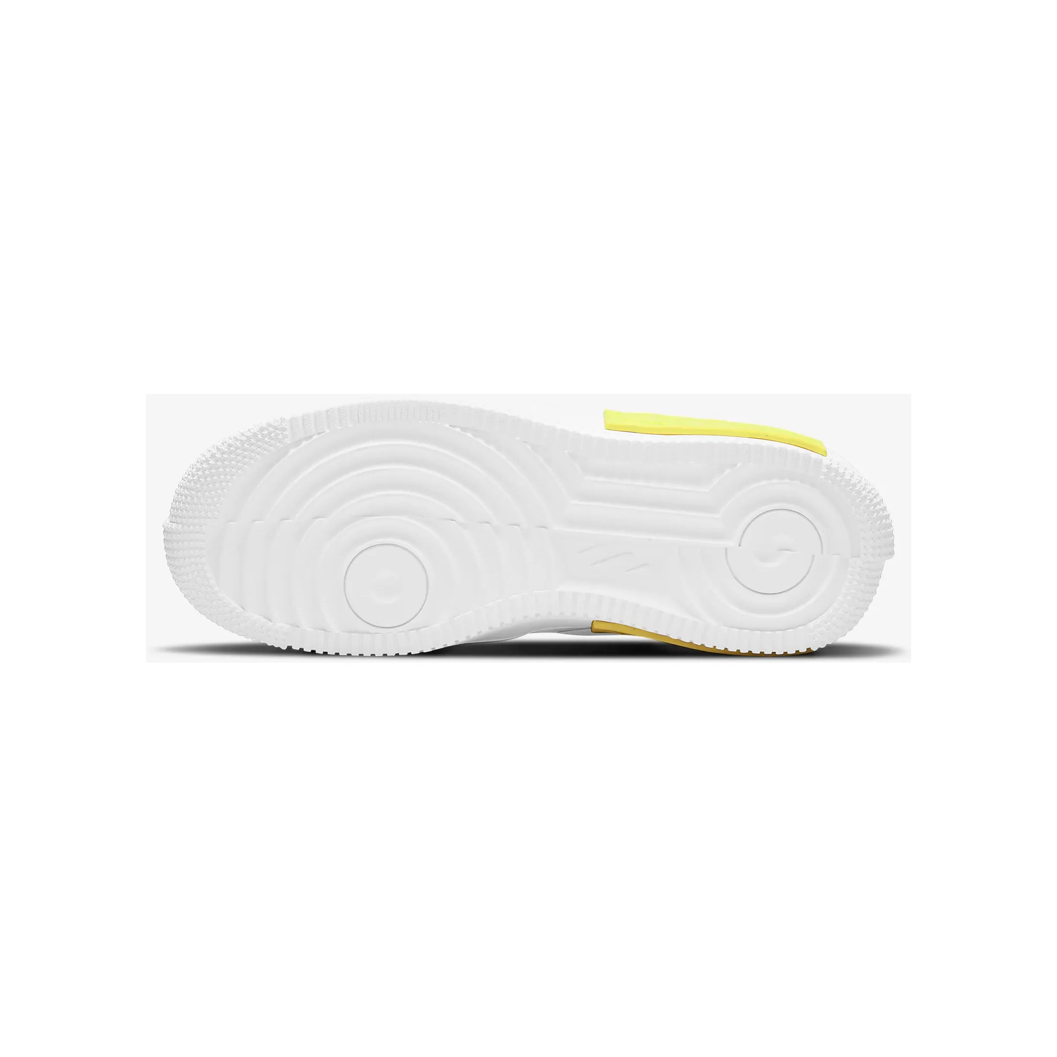 Nike Women's Air Force 1 Fontanka Shoes - Summit White / Photon Dust / Opti Yellow - Image 4