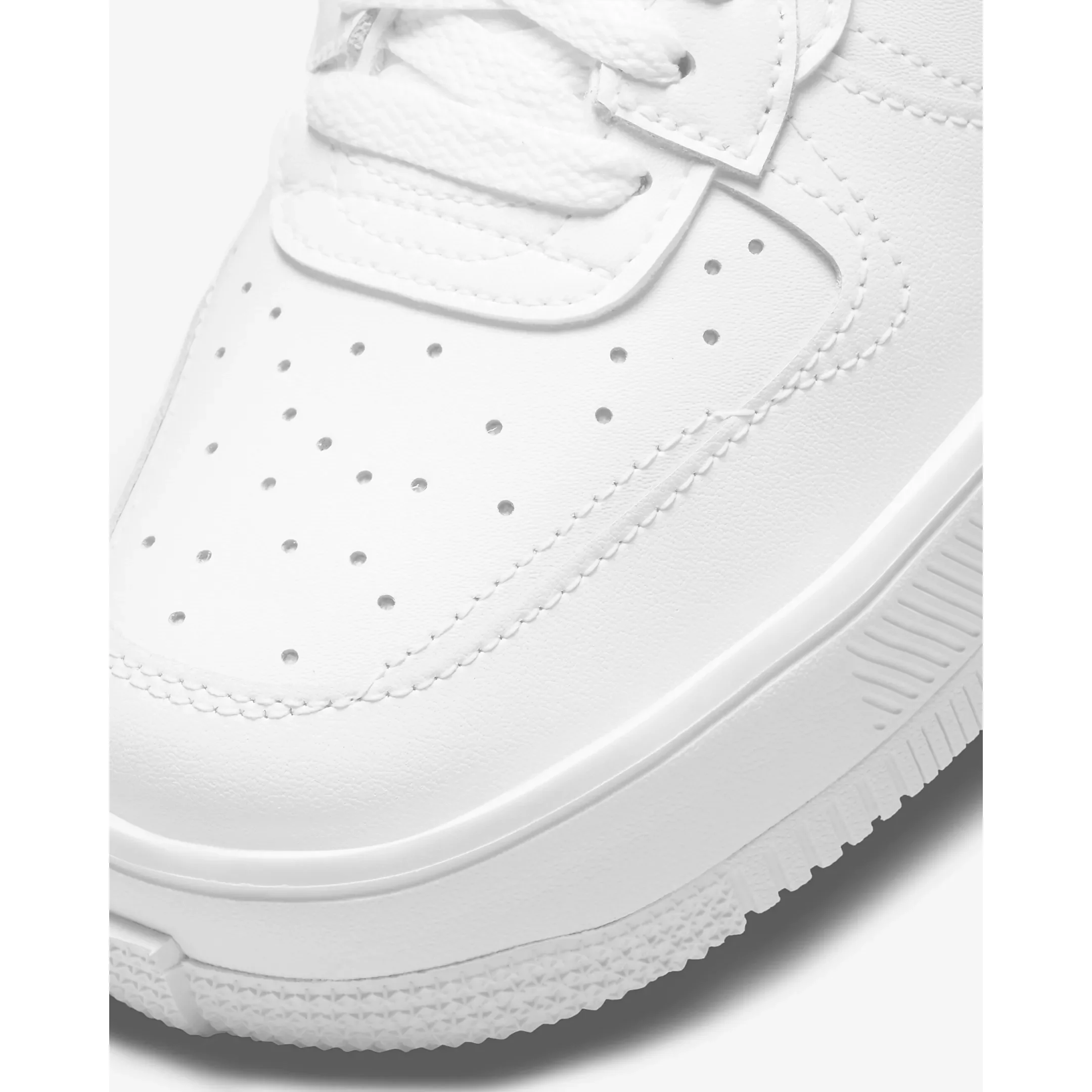 Nike Women's Air Force 1 Fontanka Shoes - Summit White / Photon Dust / Opti Yellow - Image 9