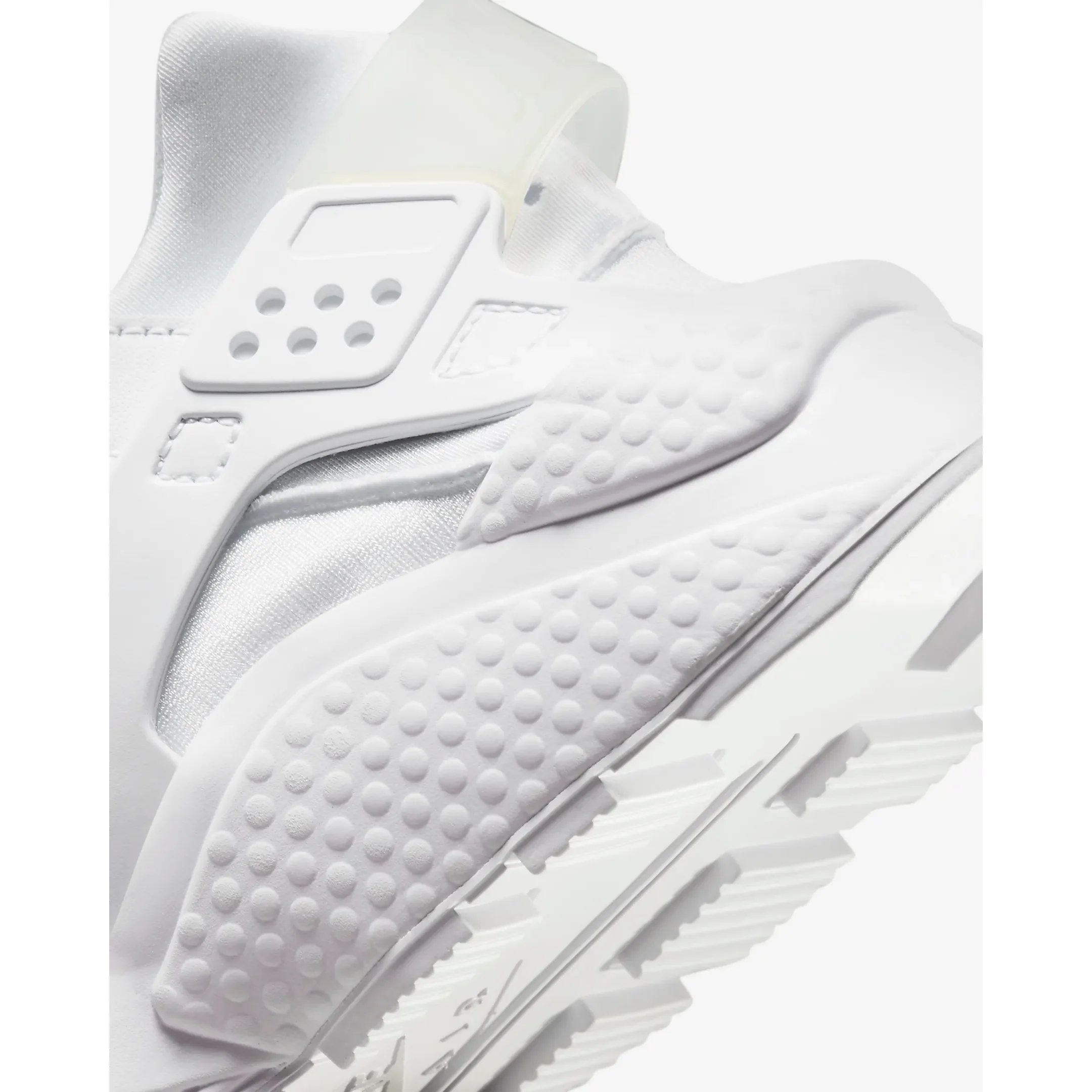 Nike Women's Air Huarache Shoes - White / Pure Platinum - Image 10