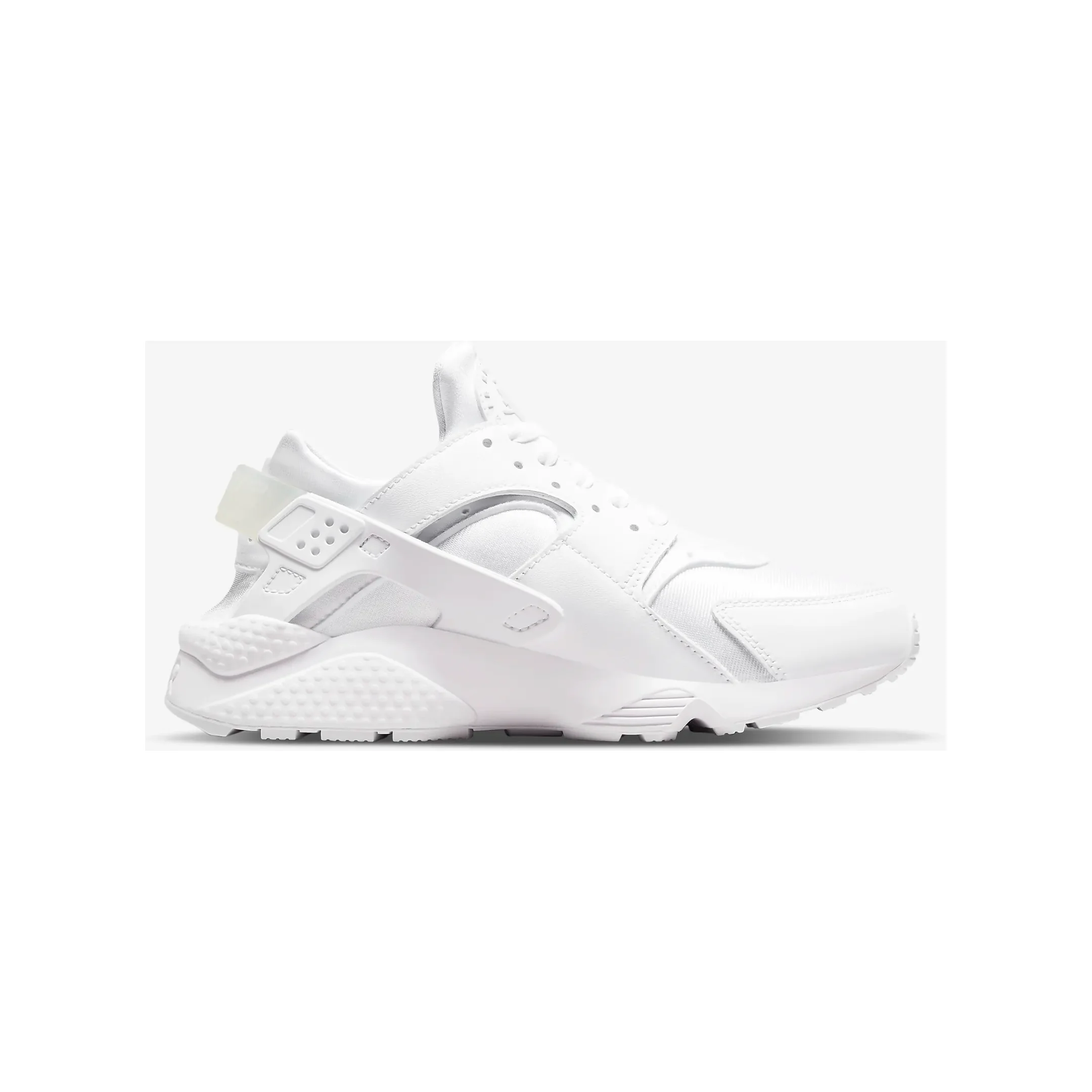 Nike Women's Air Huarache Shoes - White / Pure Platinum - Image 5