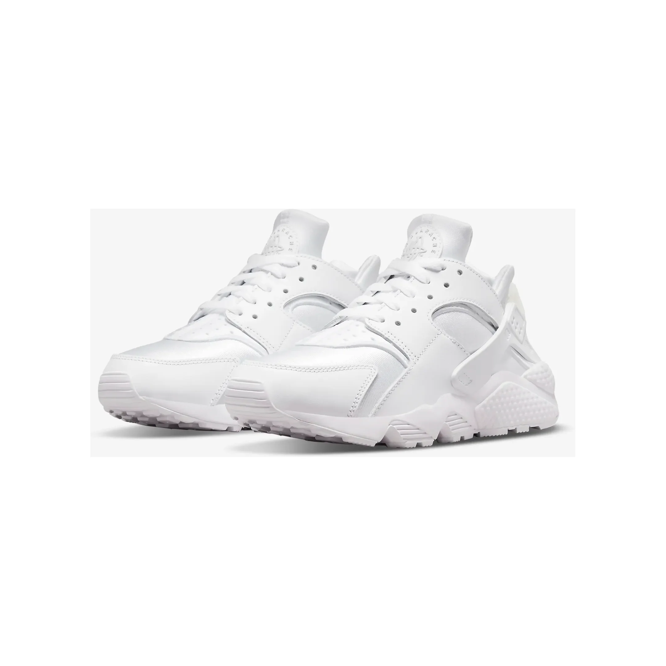 Nike Women's Air Huarache Shoes - White / Pure Platinum - Image 7