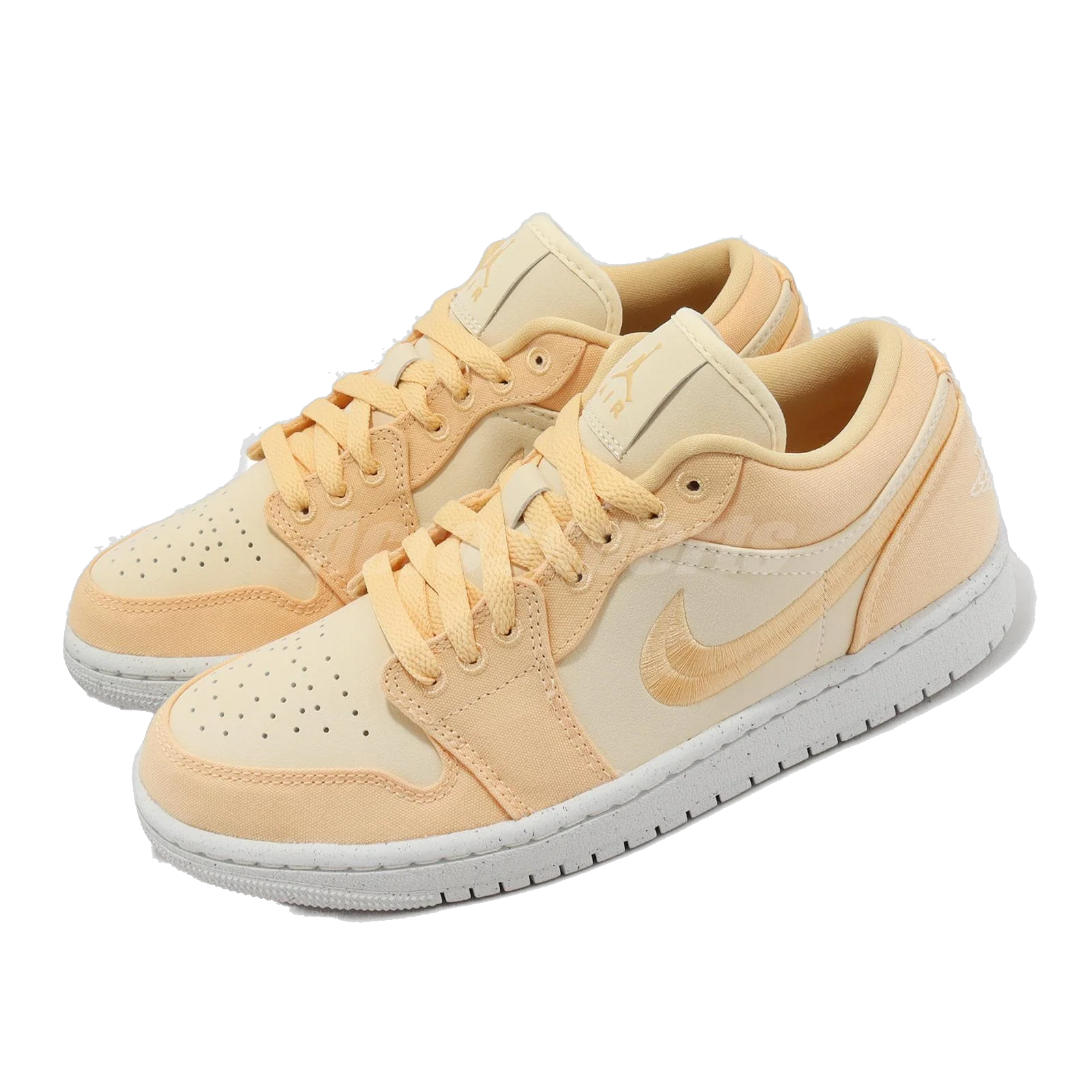 Nike Women's Air Jordan 1 Low Se Shoes - Celestial Gold / Muslin / Sail - Image 2